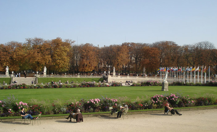 Jardim de Luxemburgo Paris