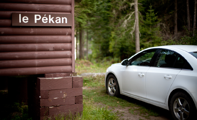 Chalés podem ser alugados pela internet. São simples, mas bastante confortáveis | foto: Christian Brandão 
