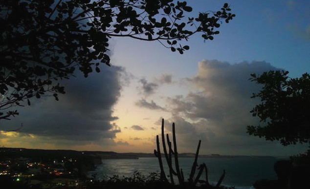 Por do sol na praia da Pipa, uma das mais famosas do litoral potiguar