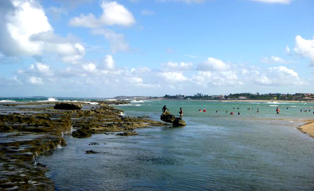 Praia de Tabatinga, no litoral sul