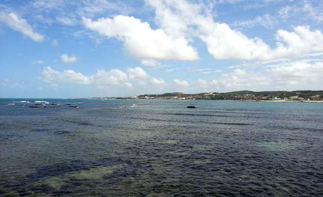 Visual do passeio de barco em Pirangi do Norte