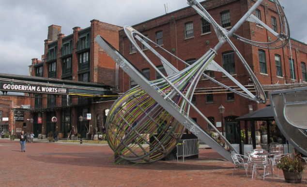 Distillery-District-Toronto-Canada-Still-Dancing-Dennis-Oppenheim