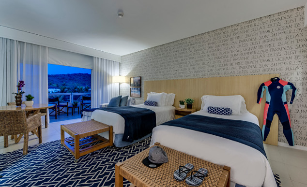 Sofitel Guarujá Jequitimar - quarto inspirado em surf