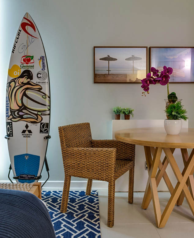 Sofitel Guarujá Jequitimar - quarto inspirado em surf